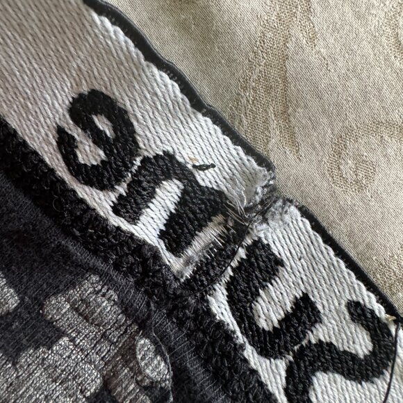 2 PAIR Supreme Hanes Boxer Briefs Large Black Very Good pre—owned condition. - Picture 6 of 6